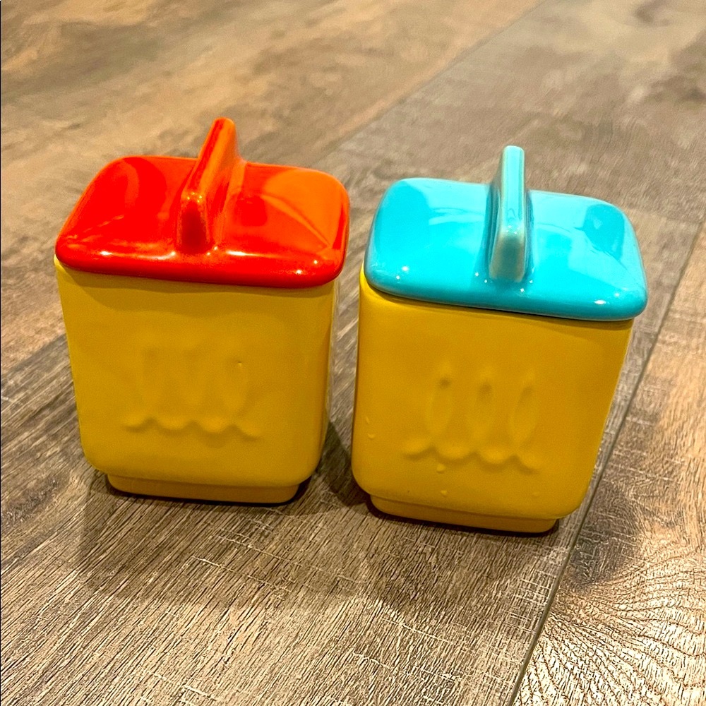 Vintage Franciscan Ware Breakfast Jam Jelly Jars Ceramic Storage Pottery 1940s